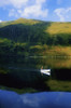 High Angle View Of A Person Boating In A Lake, Killary Harbor, County Galway, Republic Of Ireland PosterPrint - Item # VARDPI1798568
