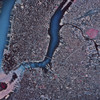Satellite view of Manhattan & Brooklyn, New York Poster Print - Item # VARPSTSTK200341S