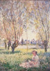 Woman Seated Under The Willows  1880  Claude Monet  National Gallery of Art  Washington  D.C. Poster Print - Item # VARSAL900170