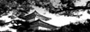 Low angle view of trees in front of a temple, Kinkaku-ji Temple, Kyoto City, Kyoto Prefecture, Kinki Region, Honshu, Japan Poster Print - Item # VARPPI171572