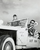 Young couple sitting in a car Poster Print - Item # VARSAL2556948