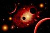 A red giant star system Poster Print - Item # VARPSTMAS100685S