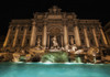 Trevi fountain illuminated at nighttime; Rome, Italy PosterPrint - Item # VARDPI12287034