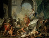Perseus With Minerva Showing The Head of Medusa To A Mob Led By Phineus    Jean-Marc Nattier Poster Print - Item # VARSAL11582036