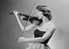 Young woman playing violin Poster Print - Item # VARSAL255420155