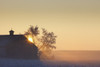 Sunlight Shining Behind A House In A Rural Area; Parkland County Alberta Canada PosterPrint - Item # VARDPI2077057