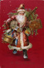 Santa With Gifts  Nostalgia cards Poster Print - Item # VARSAL9801104