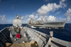 USS Cowpens transits alongside USNS Tippecanoe Poster Print - Item # VARPSTSTK106220M