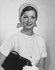 Portrait of a young woman holding a bag Poster Print - Item # VARSAL25541756