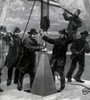 Setting aluminum capstone on the Washington Monument   December 6  1884  Artist Unknown Poster Print - Item # VARSAL995103330