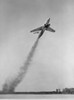 Low angle view of a fighter plane taking off  Martin XB-51 Poster Print - Item # VARSAL25544059