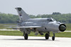 A Serbian Air Force MiG-21bis at Batajnica Air Base, Serbia Poster Print - Item # VARPSTABA100049M