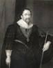 William Herbert, Earl Of Pembroke, 1580-1630. English Lord Chamberlain. From The Book _Lodge?S British Portraits? Published London 1823. PosterPrint - Item # VARDPI1858892