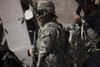 Woman soldier conducts a combat training scenario at the Playas Training Area, New Mexico, during exercise Angel Thunder 2013. Poster Print - Item # VARPSTTMO101026M