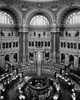 Interiors of a library  Main Reading Room  Library of Congress  Washington DC  USA Poster Print - Item # VARSAL25538021