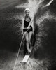High angle view of a young woman waterskiing Poster Print - Item # VARSAL2553665