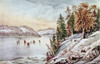 Canadian Winter Scene  Currier & Ives   Lithograph  Poster Print - Item # VARSAL900131964