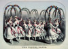 The Flower Dance   1846  Currier and Ives    Color Lithograph   Library of Congress  Washington DC Poster Print - Item # VARSAL9001247