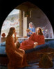 Jesus with Mary and Martha   Christen Dalsgaard Poster Print - Item # VARSAL900102218