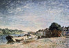 Bord de Riviere a Saint-Mammes   1885  Alfred Sisley  Oil on canvas  Private Collection Poster Print - Item # VARSAL900979
