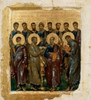 Icon Showing The Twelve Apostles   14th C.  Byzantine Art  Pushkin Museum of Fine Arts  Moscow  Russia Poster Print - Item # VARSAL261740