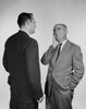 Two businessmen talking Poster Print - Item # VARSAL25548017