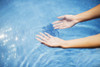 Hands in a pool; Island of Hawaii, Hawaii, United States of America PosterPrint - Item # VARDPI12304389