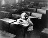 Girl sitting in a classroom and thinking Poster Print - Item # VARSAL2552151