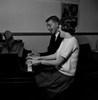 Young couple playing piano and singing Poster Print - Item # VARSAL255421663