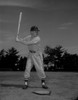 Baseball player holding bat and waiting for ball Poster Print - Item # VARSAL255421631