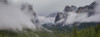 Valley with mountains in fog, Yosemite National Park, California, USA Poster Print - Item # VARPPI167578
