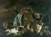 Dante and Virgil in Hell   1822  Eugene Delacroix  Oil on canvas  Muse du Louvre  Paris Poster Print - Item # VARSAL11581245