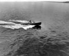 High angle view of four people in a motorboat Poster Print - Item # VARSAL25521917
