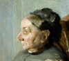 Portrait of Elderly Woman's Profile or Portrait of Artist's Mother by Edouard Vuillard   USA  California  Santa Monica  Private Collection Bloch Poster Print - Item # VARSAL11581946