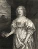 Elizabeth Cecil Countess Of Devonshire, C.1619-1689. Wife Of William Cavendish, 3Rd Earl Of Devonshire. From The Book _Lodge?S British Portraits? Published London 1823. PosterPrint - Item # VARDPI1858551