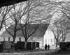 Horse carts near a church  Mennonite Church  Lancaster County  Pennsylvania  USA Poster Print - Item # VARSAL25544810
