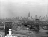 USA  New York City  skyline with bridges on East River Poster Print - Item # VARSAL255417455