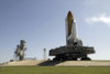 May 31, 2009 - At the Kennedy Space Center in Florida, space shuttle Endeavour makes its final approach toward the fixed and rotating service structures on Launch Pad 39A. _?? Poster Print - Item # VARPSTSTK202754S