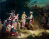 Eliezer and Rebecca  Christian W.E. Dietrich  1712-1774 German Poster Print - Item # VARSAL9003384