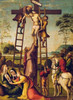 Descent from the Cross   Sienese School   oil on canvas   16th Century   Italy   Tuscany   Volterra   Pinacoteca Poster Print - Item # VARSAL263582