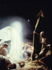 Angel and the Shepherds  Carl Heinrich Bloch Poster Print - Item # VARSAL9007458
