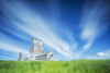 Old Grain Elevator; Horizon, Saskatchewan, Canada PosterPrint