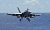 Pacific Ocean, July 16, 2010 - An F/A-18C Hornet approaches the flight deck of the aircraft carrier USS Ronald Reagan. Poster Print - Item # VARPSTSTK103806M