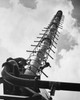 Low angle view of a person on a helical antenna Poster Print - Item # VARSAL25533623