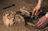 March 12, 2007 - Human remains were discovered during an archeological dig at the RAF Mildenhall officers' housing area in Beck Row. The skeleton is thought to be up to 2,000 years old. Poster Print - Item # VARPSTSTK102171M