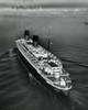 High angle view of a cruise ship in the sea  SS Liberte  New York Harbor  New York City  New York State  USA Poster Print - Item # VARSAL25524809
