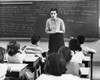 Female teacher teaching students in a classroom Poster Print - Item # VARSAL2552149