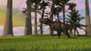 Tyrannosaurus Rex in a grassy field Poster Print - Item # VARPSTKVA600667P