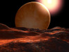 One of the planets orbiting 70 Virginis is a super-Jupiter, so close to the star that it is heated to a red heat Poster Print - Item # VARPSTRMR100033S