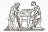 Lady And Youth Playing Draughts, Or Checkers, In The Early Fourteenth Century. From The Book Short History Of The English People By J.R. Green, Published London 1893 PosterPrint - Item # VARDPI1877902